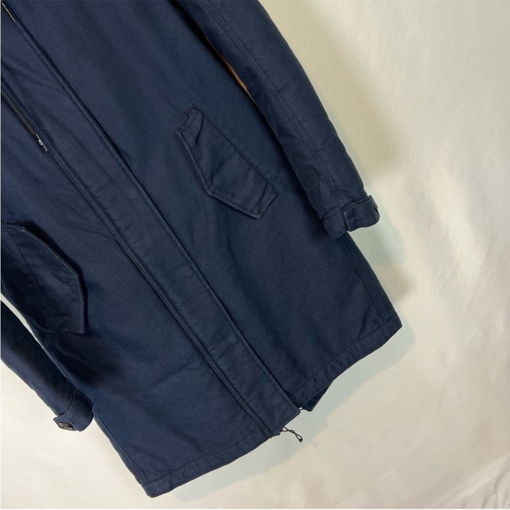 G-Star NWOT Rovic Boyfriend padded parka coat navy S - Picture 5 of 15
